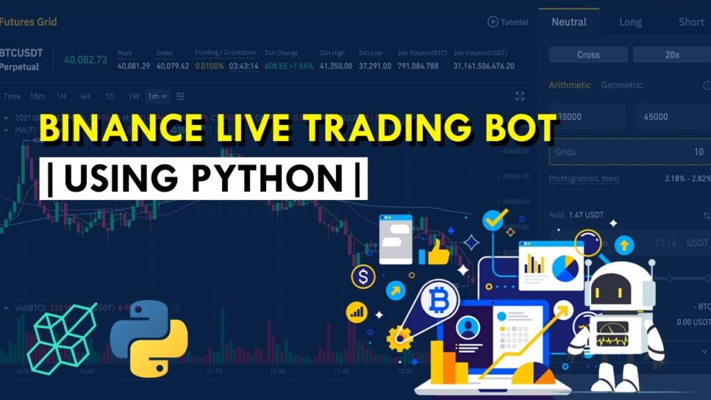 How To Build a Cryptocurrency Live Trading Bot with Python using the Binance API | AI