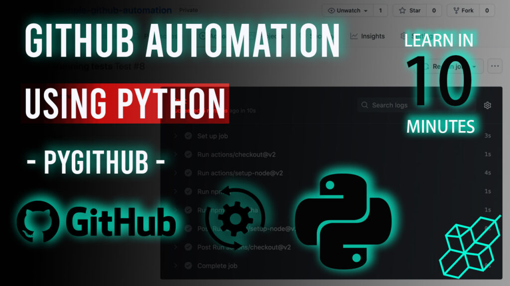 How To Automate Github Using Python | PyGithub | Easy Guide