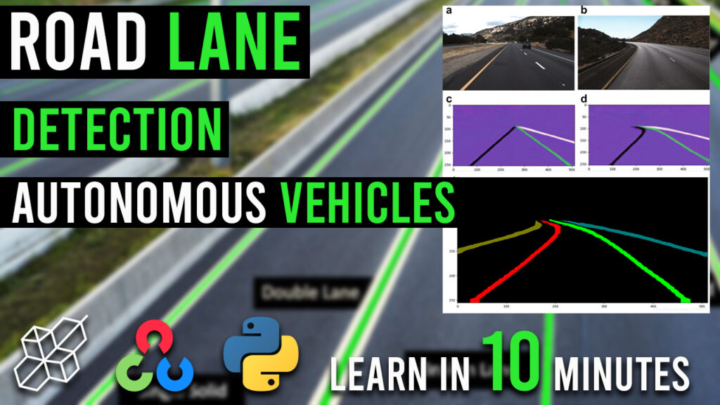 Road Lane Line Detection For Autonomous Vehicles Using Open CV | Python - ML - AI |